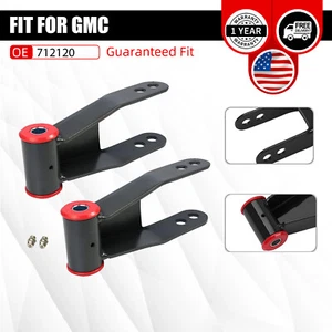 2inch Rear Drop Lowering Shackle Kit Fit GMC Sierra 1500 2019 to 2021 - Imagen 1 de 11
