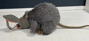 Gemmy Hungry Mordisqueando Goma Rata Gris Boca Trampa De Colección 2005 Animada No Funciona - Imagen 1 de 20