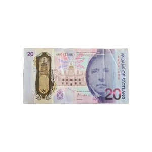 AK047 £20 BANK OF SCOTLAND NOTE AK047996 Rare - Picture 1 of 4