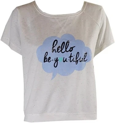 Top de pijama Jenni by Jennifer Moore manga corta gráfico, Hola precioso, XS Foto 1 de 3