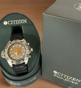 Citizen Eco Drive Aqualand Dive Watch (B741-S012805 200 Meters) Limited Edition - Picture 1 of 13