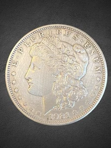 1921 D Morgan Silver Dollar Excellent Condition - Picture 1 of 8