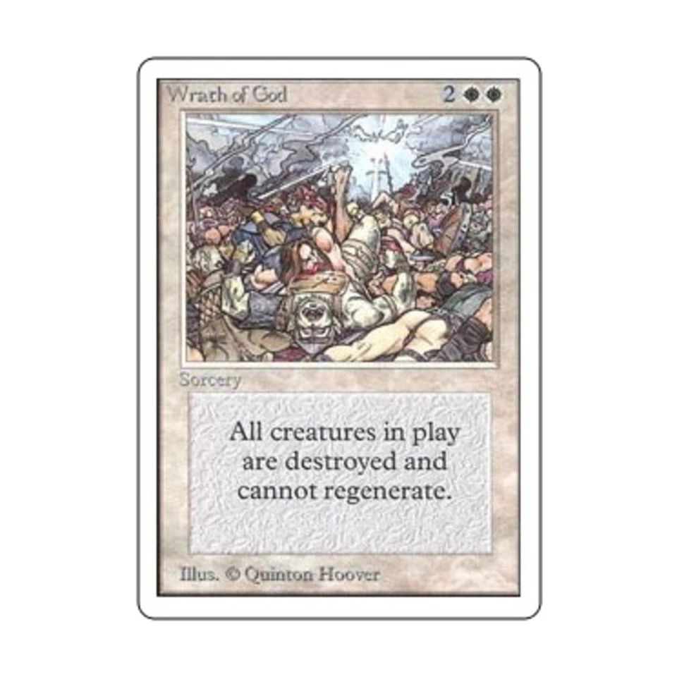 WOTC MtG Unlimited Wrath of God (R) Fair - Image 1 of 1