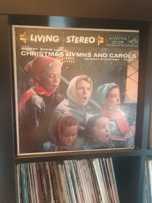“Christmas Hymns and Carols, Vol. 1”The Robert Shaw Chorale  Reissue Press EX - Image 1 of 2