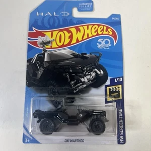 Hot Wheels HW Screen Time HALO ONI Warthog Black #1/10 #54/365 FJW33-D9C0C Truck - Picture 1 of 9