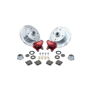 Ball Joint Front Disc Brake Kit w/o Spindles 66-77 4 on 130 Dunebuggy & VW - Picture 1 of 1