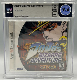 Jojo's Bizarre Adventure Sega Dreamcast Sealed New WATA 9.6 A+ Graded Capcom