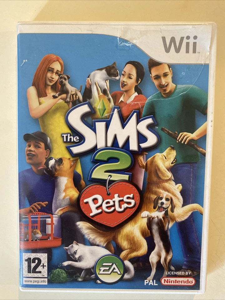 The Sims 2 Pets Nintendo Wii Complete  Manual PAL Role Playing Simulation 2007 - Image 1 of 4