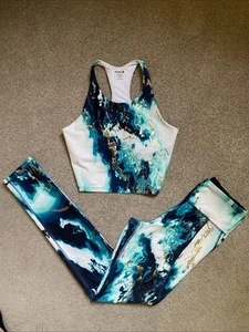 Girls Old Navy Active Size XL (14-16) High Rise Leggings & Long Sports Bra Set - Picture 1 of 10