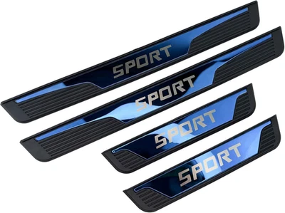 For Lexus Sport Steel Accessories Car Door Sill Scuff Cover Plate Protector 4PCS - Image 1 of 4