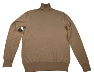 Suéter Ralph Lauren Etiqueta Púrpura Para Hombre 100% Cachemira Marrón Cuello Alto XS $1095 - Imagen 1 de 15