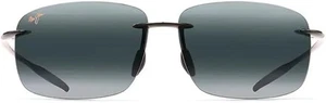 Maui Jim 422-02 Sonnenbrille Breakwall schwarzes Gestell/graue polarisierte Gläser - Bild 1 von 2
