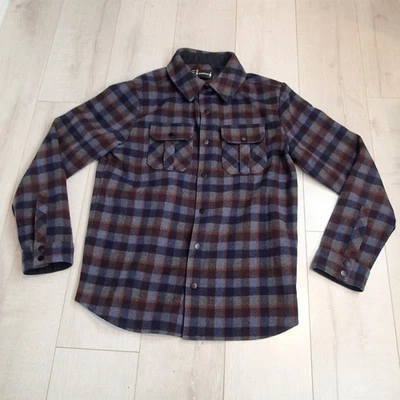 Smartwool Anchor Line Shirt Jacket, Men’s L Plaid Button Down Heavy - Image 1 of 4