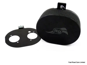 Weber 45 DCOE ITG ALLOY TOP AIR FILTER WITH BASE PLATE FIT KIT 65mm HIGH - Picture 1 of 2