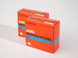 2 x Agfa Moviechrome 40 - Super 8 Movie Film - Expired 05/89 - Picture 1 of 2