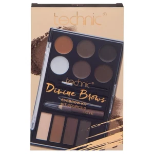 Technic Divine Brows Eyebrow Kit Pomade Powder Wax Pencil Tweezers - Picture 1 of 2