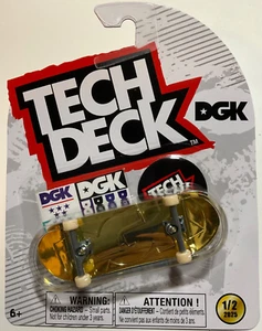 Tarjeta Internacional Tech Deck Golden Ultra Rara DGK Gold Fingerboard - Imagen 1 de 3