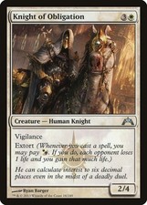 MTG 4x Knight Of Bond-Gatecrash * Knight human extort *