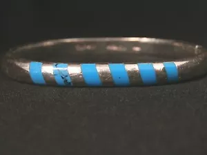 Bracciale Vintage Argento Sterling Messico Turchese Fai un'offerta! #983 - Foto 1 di 6
