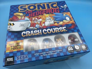 Sonic The Hedgehog ~ Crash Course Racing Board Game (IDW/Sega, 2023) New, Sealed - Picture 1 of 8