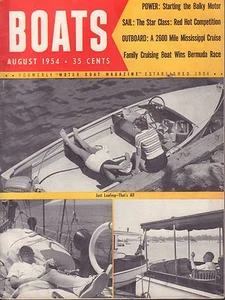 Boats August 1954 2500 Mile Mississippi Cruise, Balky Motor 041817nonDBE - Picture 1 of 1