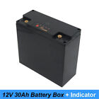 12V 30Ah Battery Storage Box With Capacity Indicator Kit For 32700 Power Supply