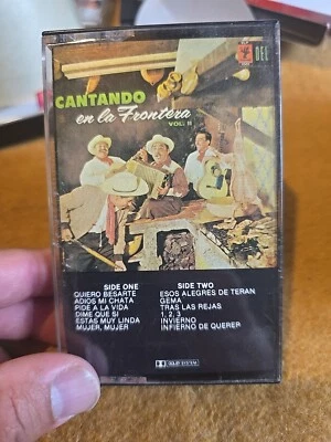 LOS ALEGRES DE TERAN CASSETTE/CONTANDO EN LA FRONTERA VOL.2/ORIGINAL NEAR MINT - Image 1 of 3