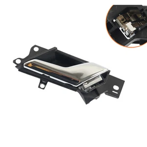 1PCS Right Door Handle Interior For Opel Antara 2006-2010 Black+Silver 96861999 - Foto 1 di 5