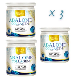 Real Elixir Abalone Collagen Peptide 100000 mg Firm Skin Nourish Hair Nair x 3 - Picture 1 of 6