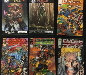 Cyber Force & Cyblade Comic Books Mixed Lot of with Alternate Art Covers 93/06 - Picture 1 of 8