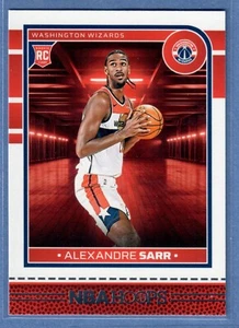 Aros Panini NBA Alexandre Sarr Rookie #232 Wizards RC 2024-25 CANTIDAD - Imagen 1 de 2