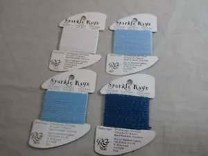 Rainbow Gallery Lot of 4 Sparkle Rays 10 Yards NEW G134 - Picture 1 of 1