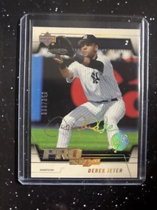 Upper Deck Pro Sigs Gold 2005/350 Derek Jeter #57 Salón de la fama ¡¡Envío gratuito!!! - Imagen 1 de 6