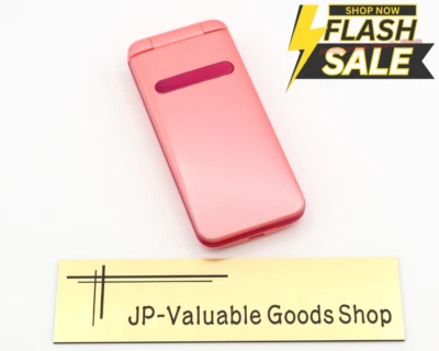 [B] KYOCERA GRATINA KYF37 Pink Android Flip Phone Unlocked SIM Free Japan - Image 1 of 4