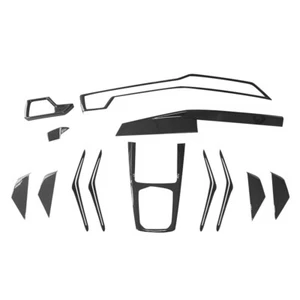 Real Carbon Fiber Dash&Gear Shift&Door Panel Cover Trim Kit for BMW X5 G05 2024 - Picture 1 of 11