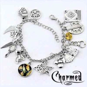 Silberton Neu in Tasche Charmed Charm Armband - Bild 1 von 9