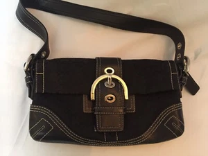 Bolso de mano Coach negro - Imagen 1 de 6