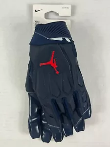 Nike Air Jordan D-Tack Padded Football Lineman Gloves Blue Red XXL FN5244-477 - Picture 1 of 4
