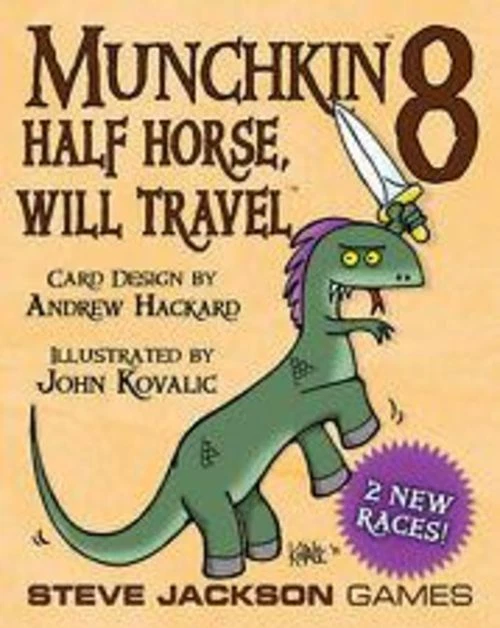 Munchkin 8 Half Horse Will Travel Sjg1485 Steve Jackson Games