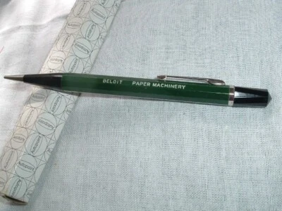 Vintage Green Autopoint Mechanical Pencil Beloit Machinery New in Box - Image 1 of 4