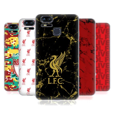 LIVERPOOL FC LFC CREST & LIVERBIRD PATTERNS 1 GEL CASE FOR ASUS ZENFONE PHONES - Image 1 of 4
