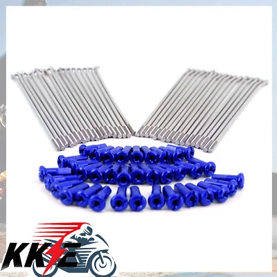 Juego de radios de rueda trasera KKE 18" para Yamaha YZ250F 2001-2024 YZ450F 2003-2024 36 piezas Foto 1 de 4