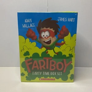 Fartboy Farty Time Box Set Books 1-4 Adam Wallace James Hart (PBacks) New Sealed - Bild 1 von 7