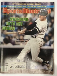 sports illustrated October 26 1981 Swinging Into The Series - Picture 1 of 2