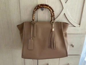 HALLHUBER HANDTASCHE, beige, Fakeleder, Topzustand - Bild 1 von 4