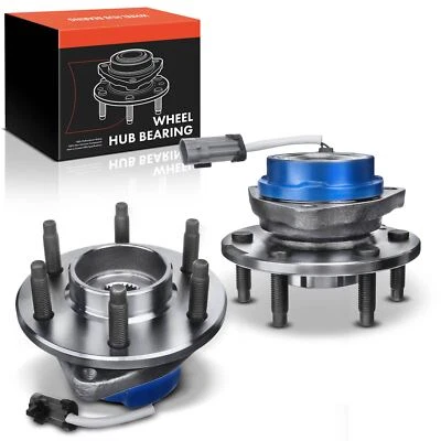 2x Conjunto de buje de cojinete de rueda delantera izquierda y derecha para Cadillac SRX 2004-2009 AWD Foto 1 de 4