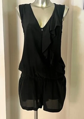 Hübsch Kombination Schwarz Seide Maje Größe M Oder 38 Fr Sehr Guter Zustand - Bild 1 von 4