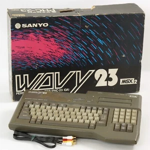 Computadora personal SANYO MSX2 WAVY 23 PHC-23 probada JAPÓN10244110 - Imagen 1 de 20
