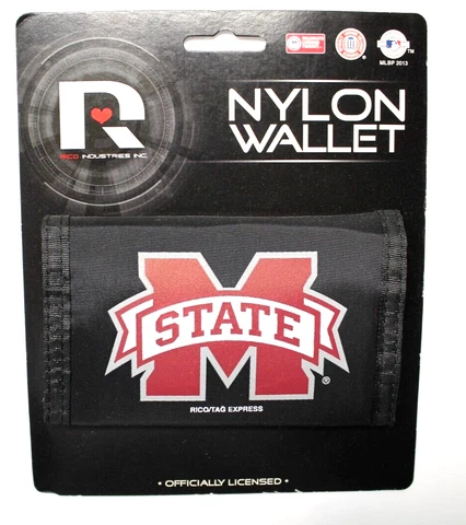 NCAA Rico Industries Nylon Trifold Wallet Mississippi State Cover