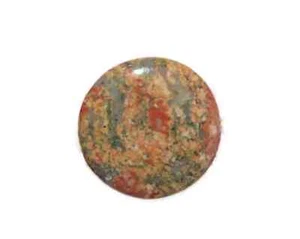 Unakit Unakite Cabochon 36,4 mm 67 ct. n. U29006 - Foto 1 di 2